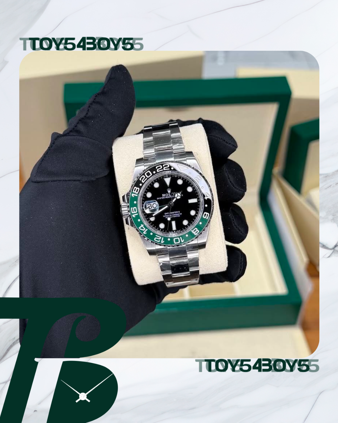 Rolex GMT-Master II 'Sprite' Lefty Oyster