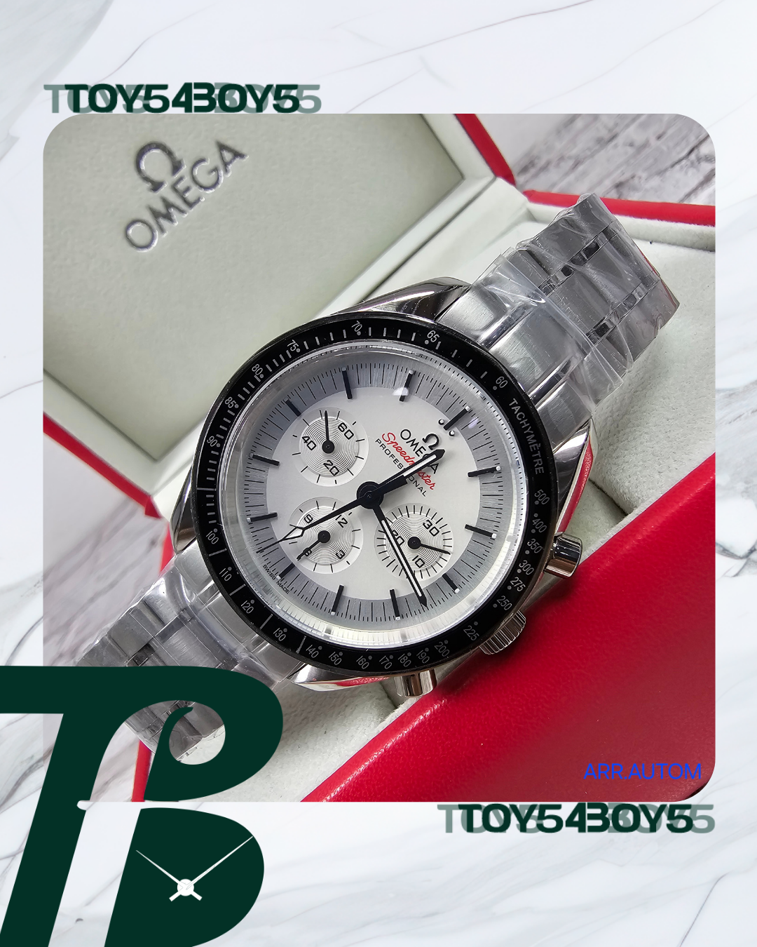 Omega 42MM Speedmaster White