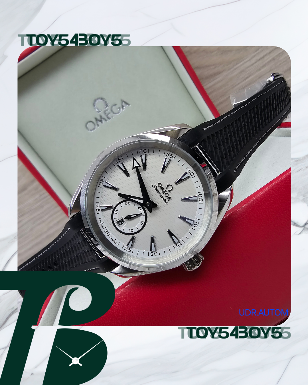 OMEGA SEAMASTER AQUATERRA WHITE DIAL