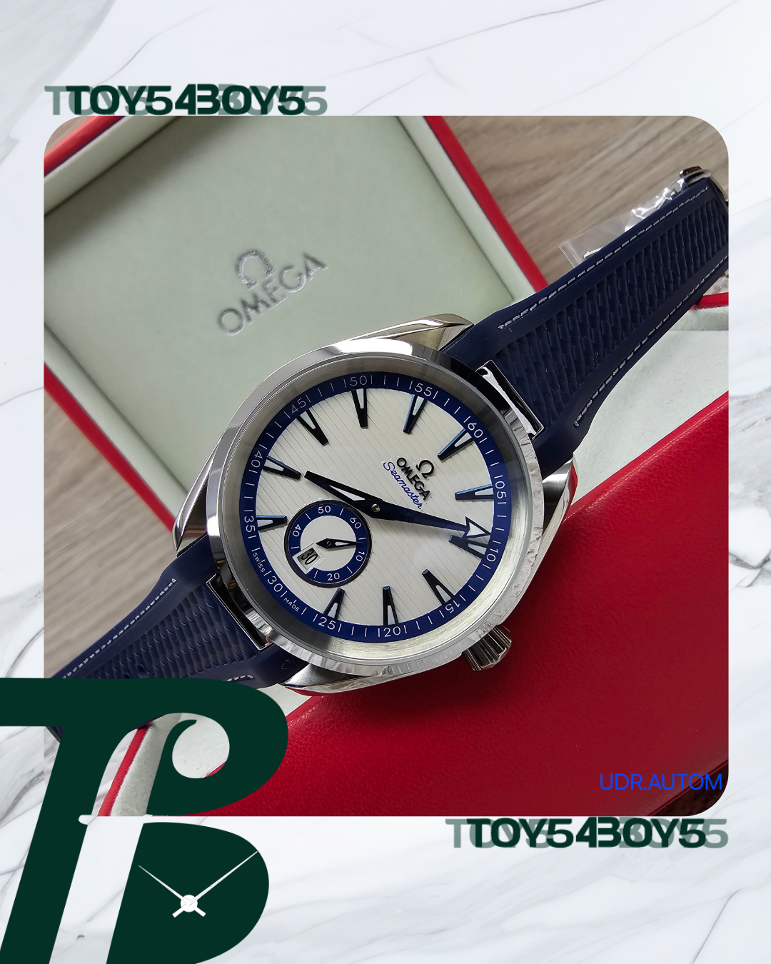 OMEGA SEAMASTER AQUATERRA BLUE