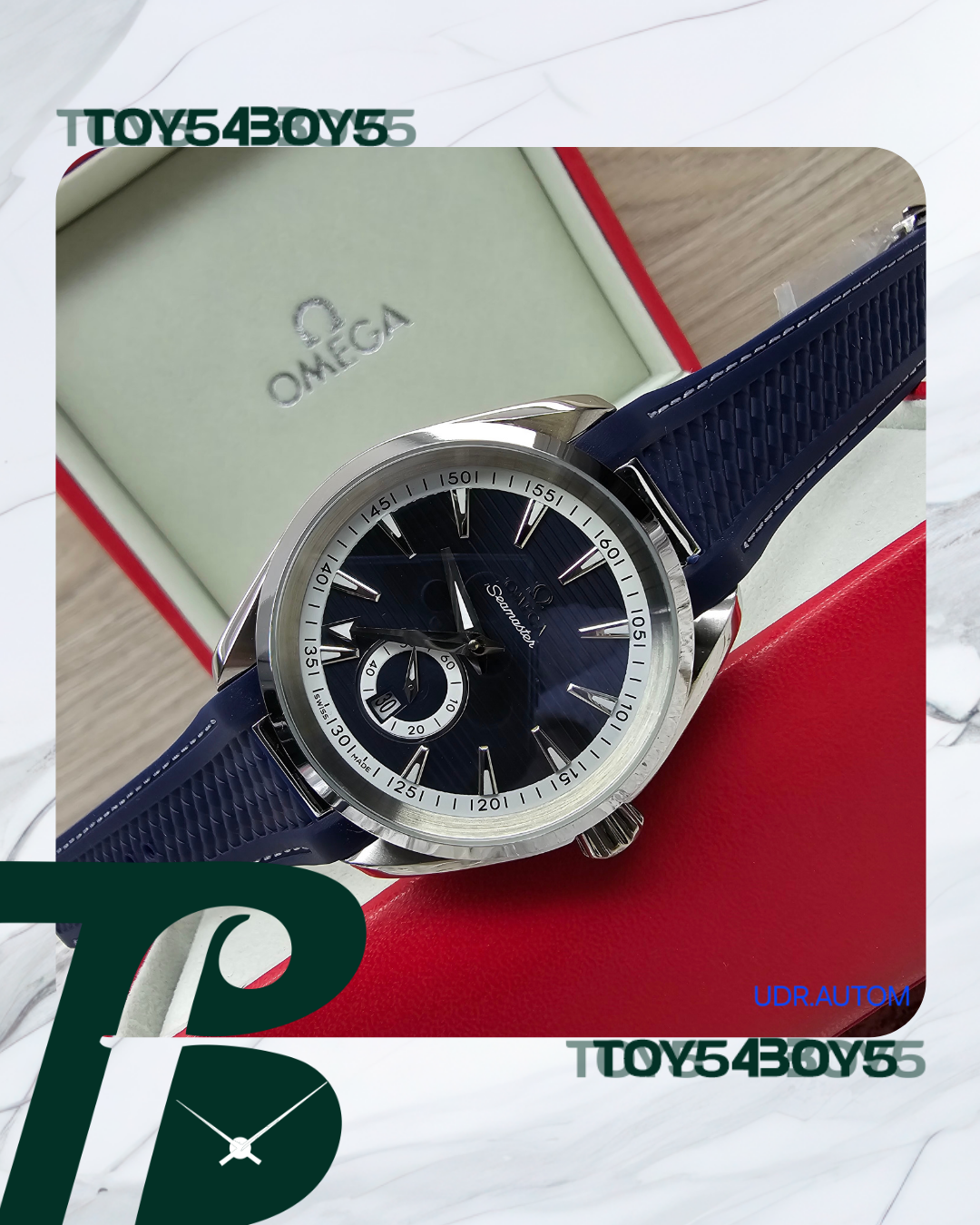 OMEGA SEAMASTER AQUATERRA BLACK DIAL