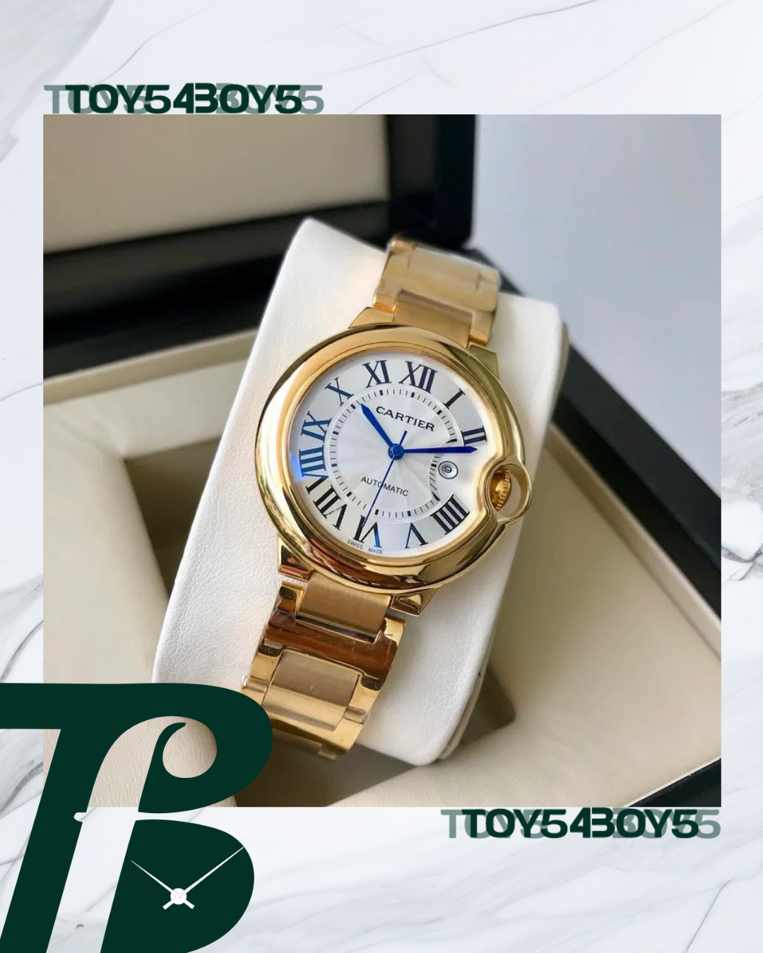 Ballon Bleu Gold