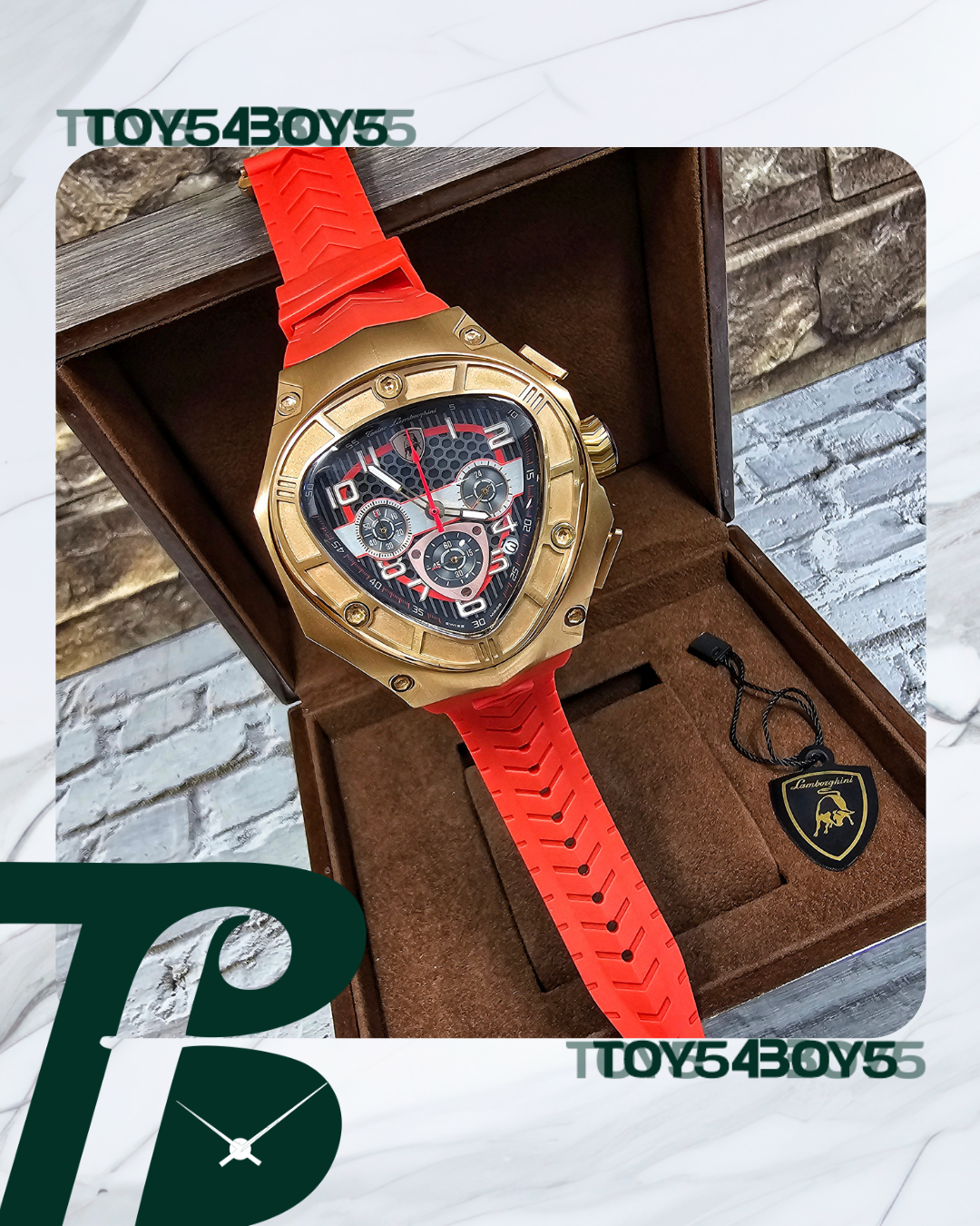 Tonino Lamborghini Red Strap