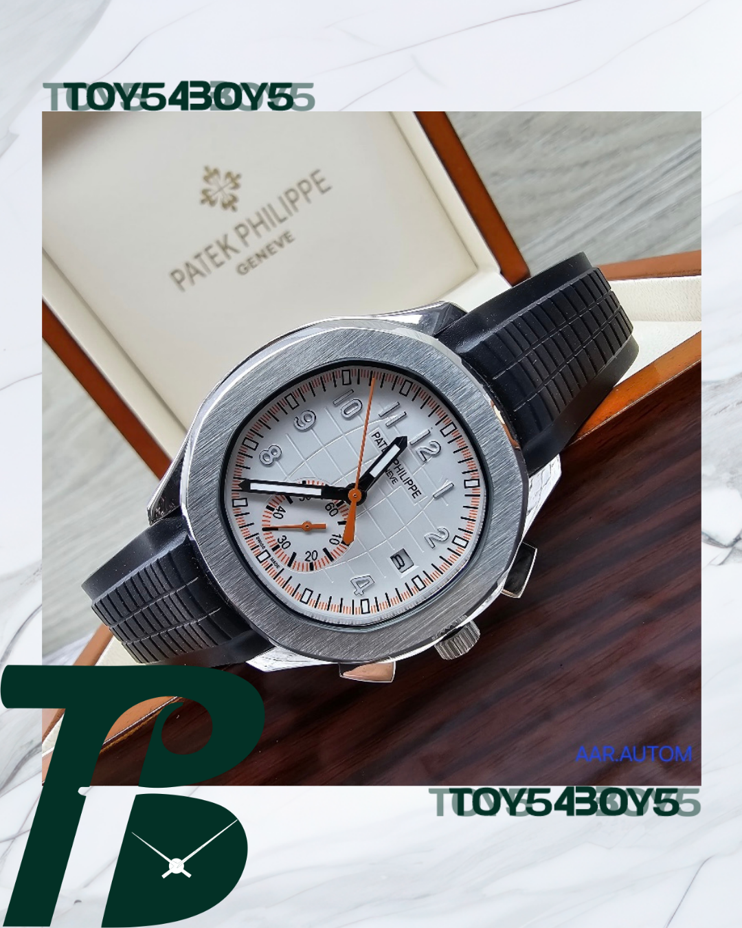 Patek Philippe Aquanaut White Bicolor
