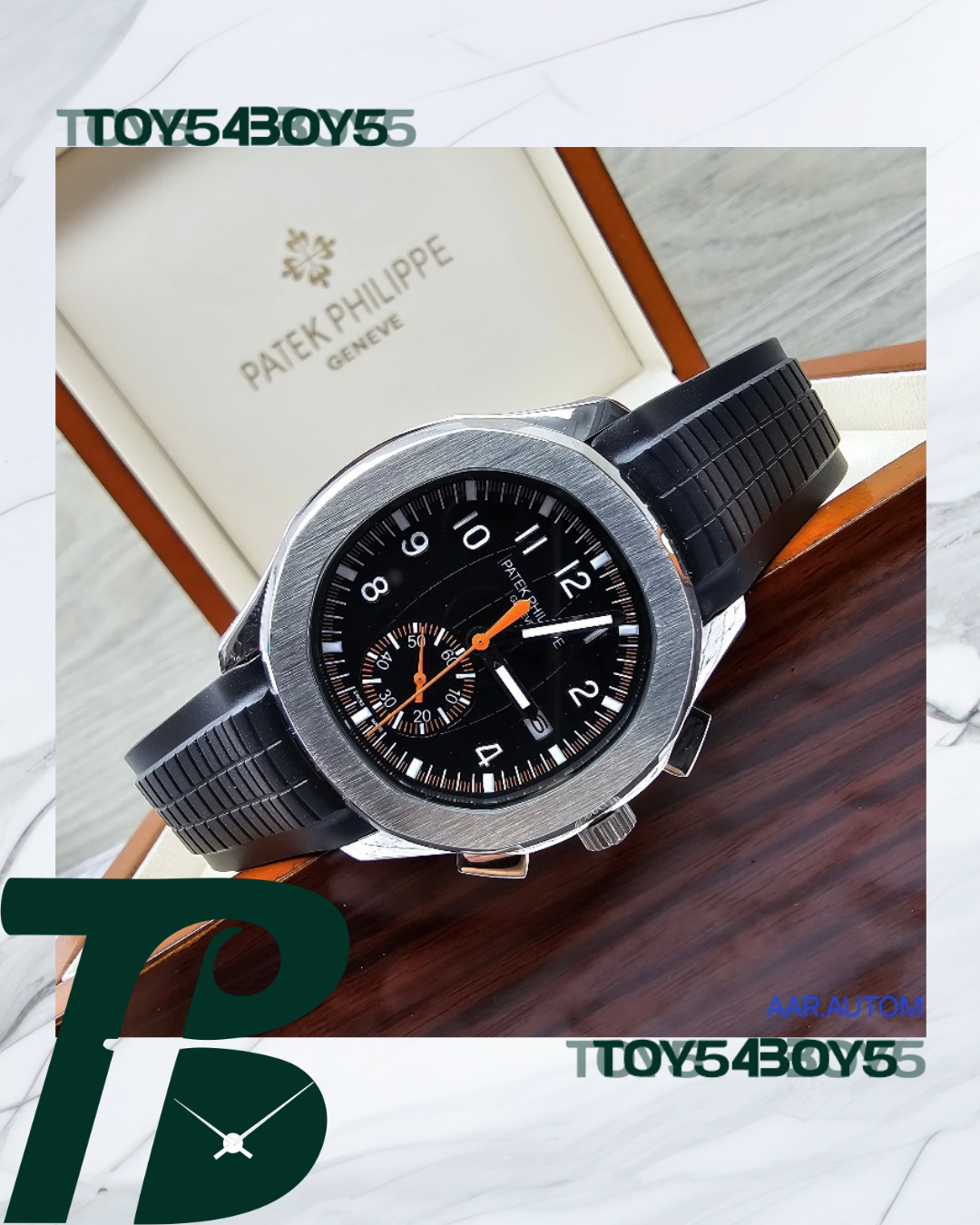 Patek Philippe Aquanaut Black